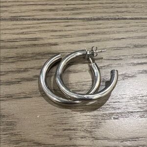 Sterling Silver Hoops